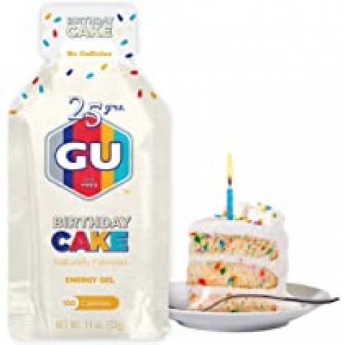 GU GU ENERGY GEL - BIRTHDAY CAKE