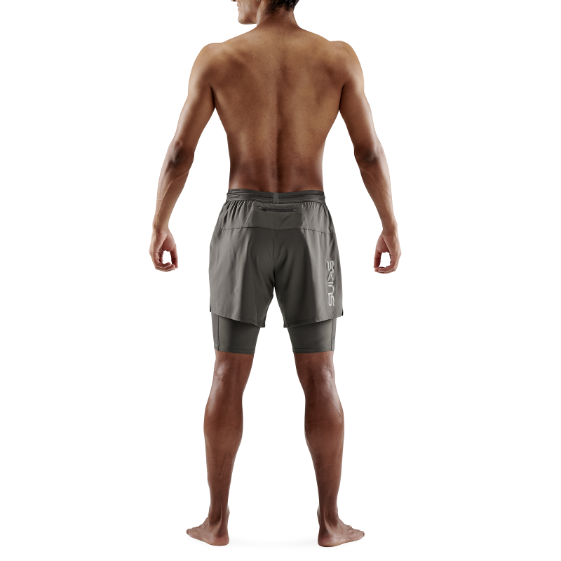 SKINS 3-Series Long Tights Men - Charcoal